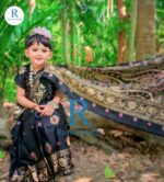 JS 22 black জাপানি সিল্করেডি শাড়ি