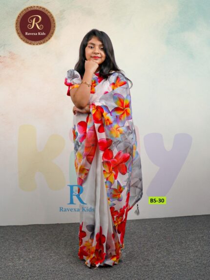 চান্দেরি সিল্ক রেডি শাড়ী  code: bs30