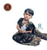 JS 22 black জাপানি সিল্করেডি শাড়ি - Image 3