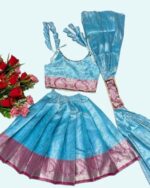 k 04 কাঞ্চি বরণ রেডি শাড়ি - Image 4