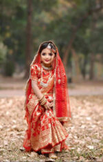 BS 11 দোপাট্টা সহ বেনারসি কাতান শাড়ি - Image 2